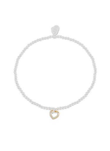 [EBB6625M] MIXED TRIPLE HEART BRACELET