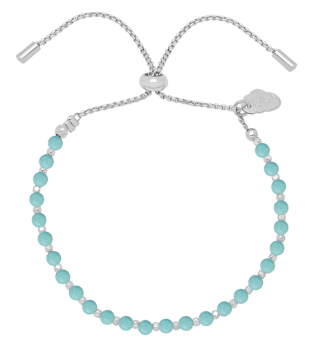 [EBB6862S] Wellness Blue Howlite Amelia Bracelet