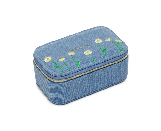 [EBP6673] Daisy Embroidered Denim Mjb