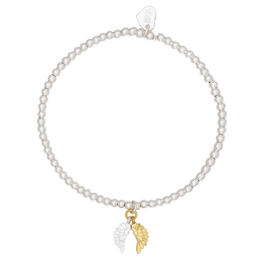 [EB3117C] Sienna Wings Bracelet - Sliver Plated