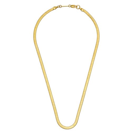 [EBN4618G] Herringbone Chain - Gold Plate