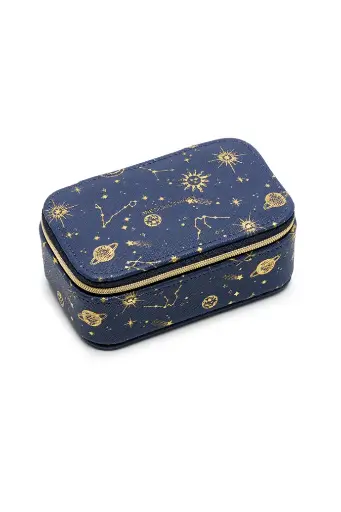 [EBP4948] Mini Jewellery Box - Celestial Navy