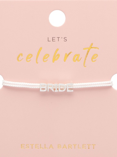 [EBB5279S] Bride Bracelet White Cord - Essentials