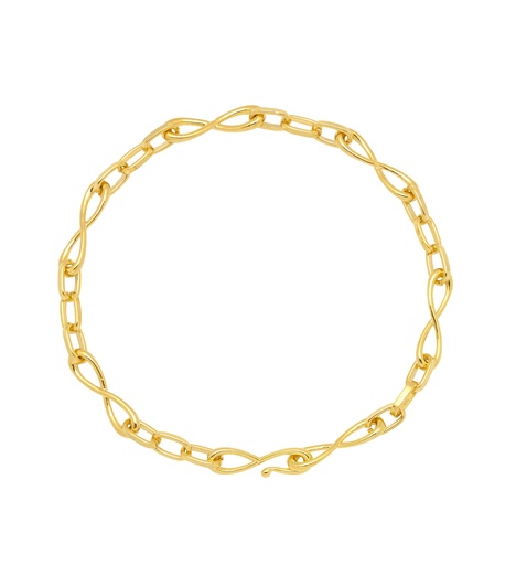 [EBB5696G] Full Infinity Chain Bracelet - Gold Plated