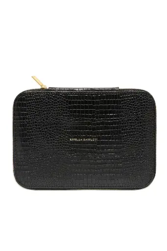 [EBP5744] Slim Jewellery Box - Black